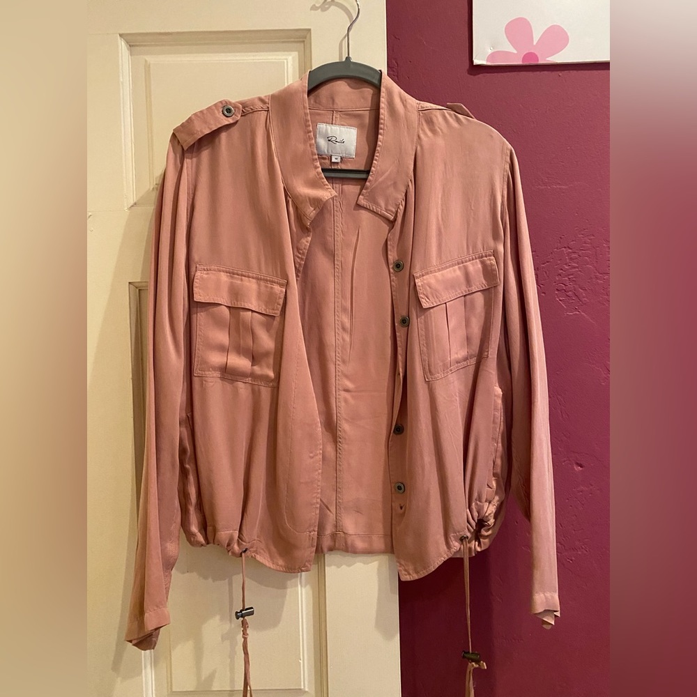 RAILS Pink Cargo Jacket